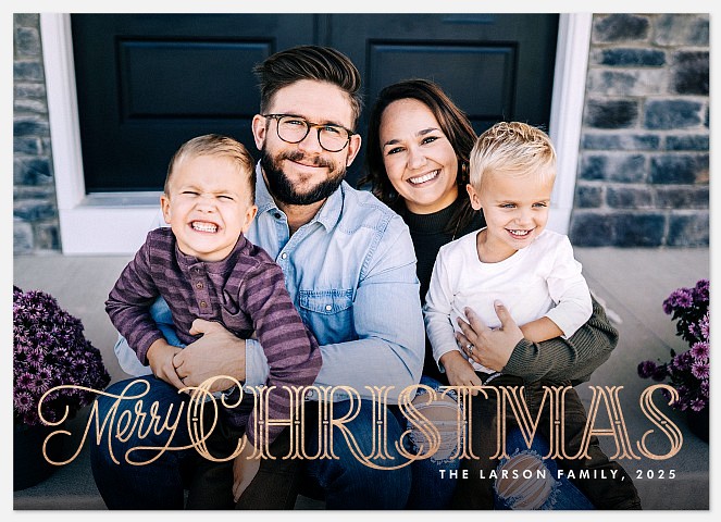 Winter Workshop Holiday Photo Cards