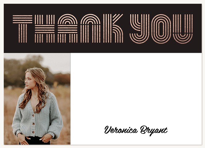 Retro Reverie Thank You Cards 