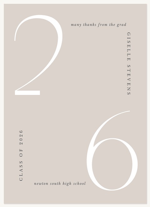 Corner Set Thank You Cards 