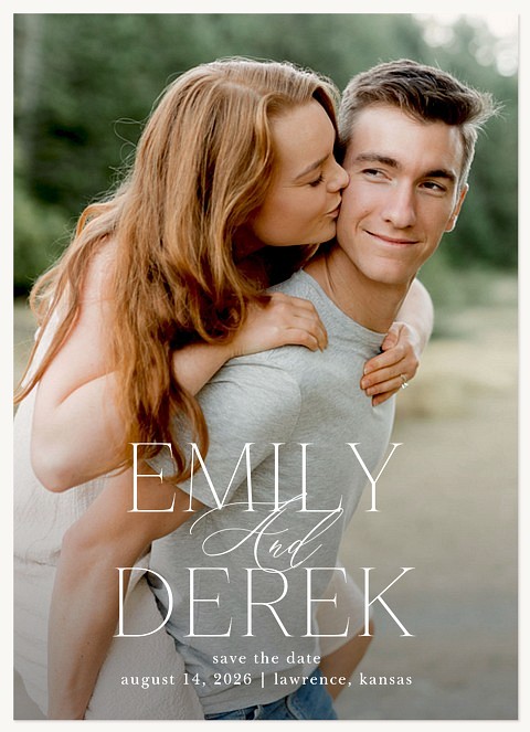 Celebrate Us Save the Date Cards