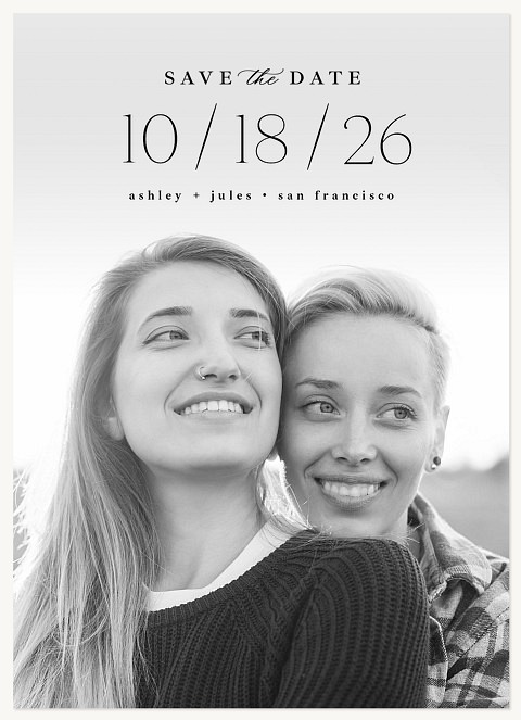 Chosen Date Save the Date Cards