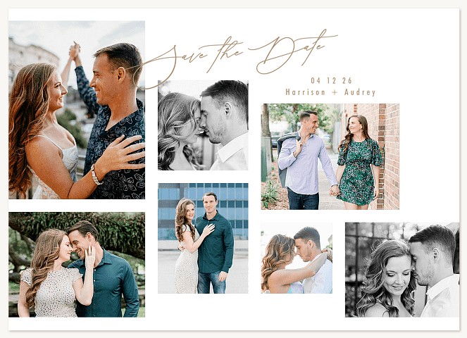 Simple Album Save the Date Cards