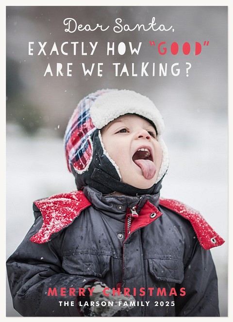 Dear Santa Christmas Cards