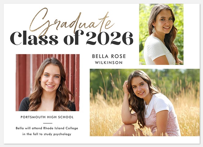 Mod Lettering Graduation Cards