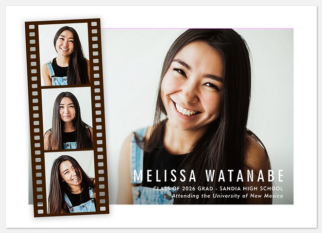 Vintage Filmstrip Graduation Cards
