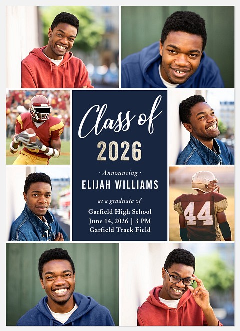 Sterling Collage Graduation Cards