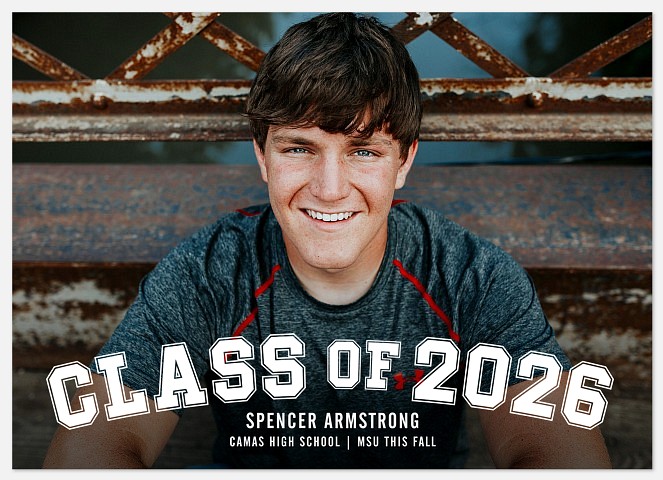 Varsity Grad Graduation Cards