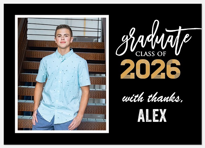 Classic Assembly Thank You Cards 