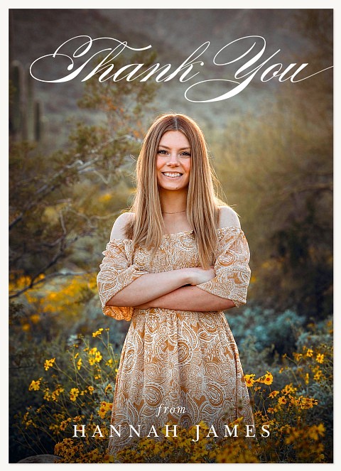 Top Script Thank You Cards 