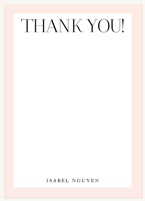 Blooms Thank You Thank You Cards 