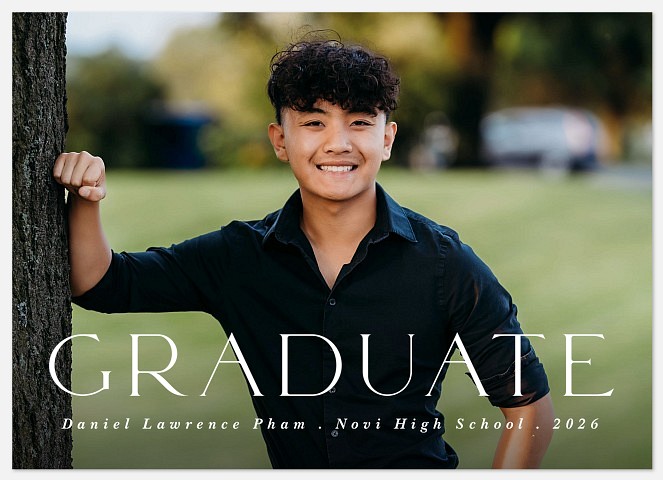 Chiseled Greeting Graduation Cards