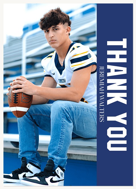 Bold & Vertical Thank You Cards 