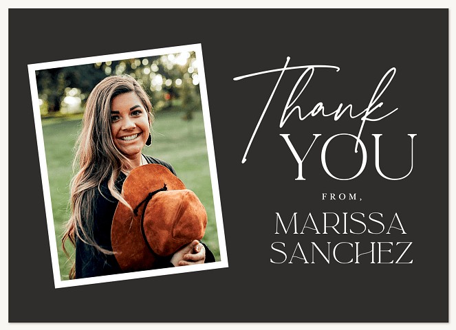 Luxe Snap Thank You Cards 