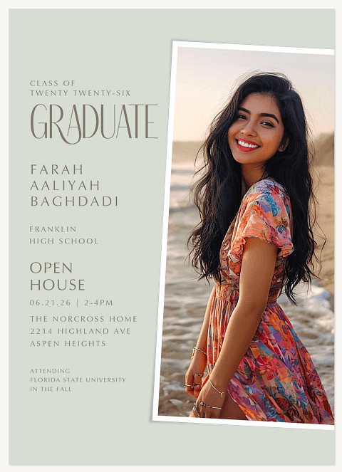 Understated Elegance Graduation Cards