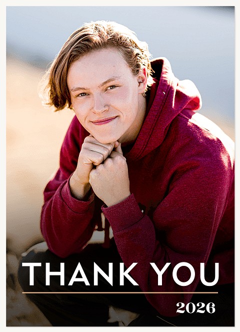 Magazine Set Thank You Cards 