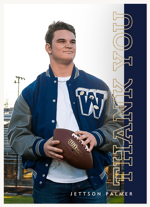 Upright Thank You Thank You Cards 