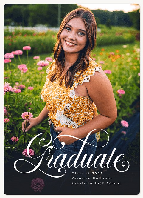 Sweet Flourishes Graduation Cards