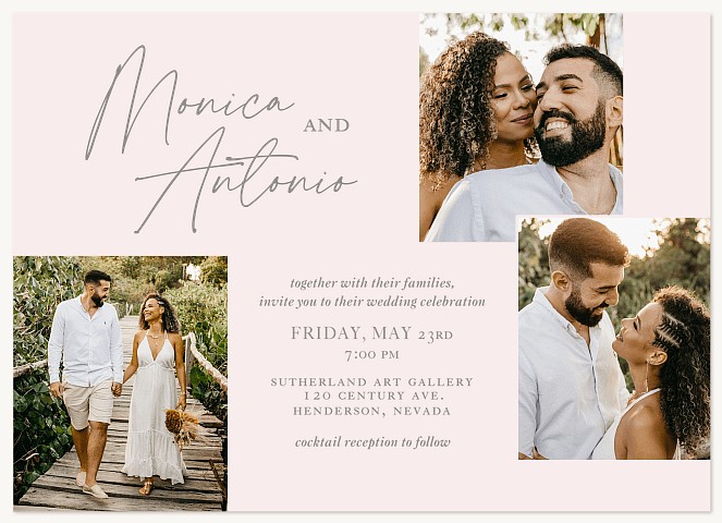 Eloquent Script Wedding Invitations