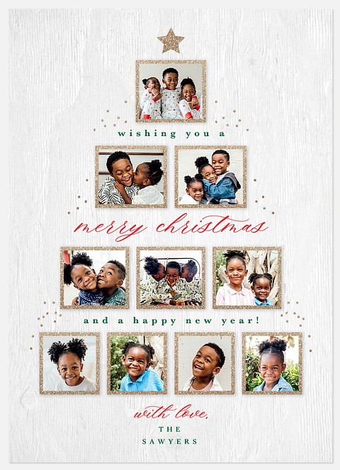 Tree Gallery Holiday Photo Cards