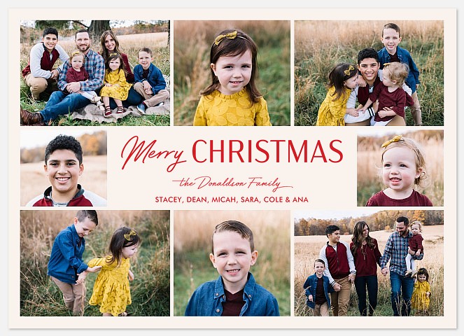 Merry Gallery Holiday Photo Cards