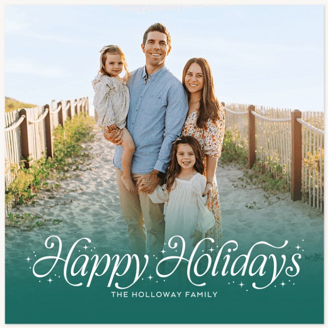 Magically Written Personalized Holiday Cards
