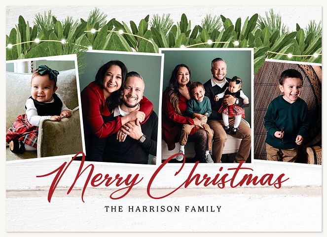 Lush & Bright Personalized Holiday Cards