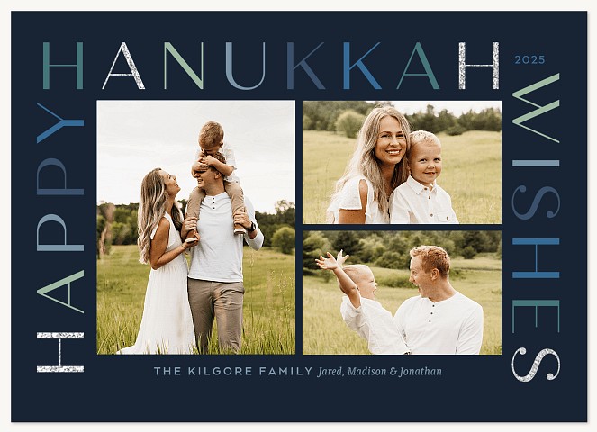 Cozy Colors Hanukkah Cards