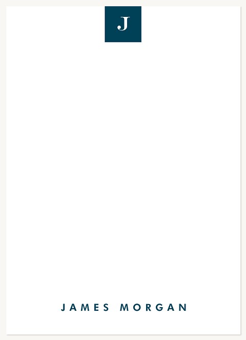 Block Initial Stationery