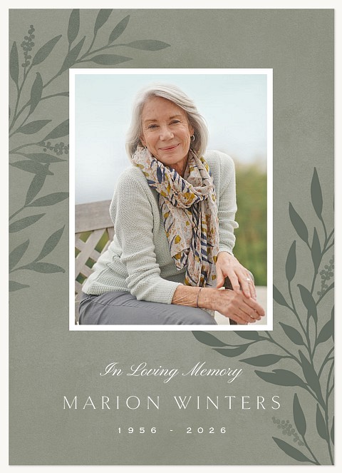 Tribute Memorial & Sympathy Cards