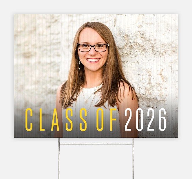 Collegiate Class Graduation Yard Signs