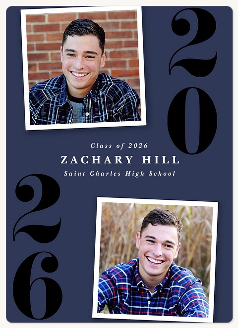 Simple Snaps Graduation Announcements