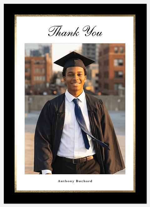 Timeless Frame Thank You Cards 