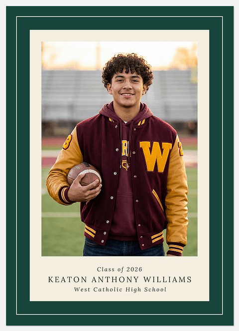 Simple Frame Graduation Cards