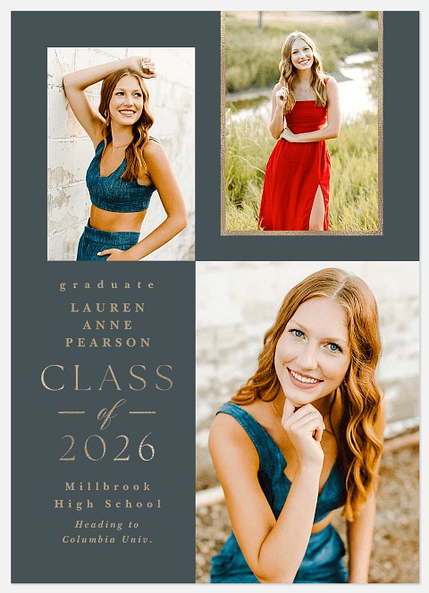 Classic Chic Graduation Cards