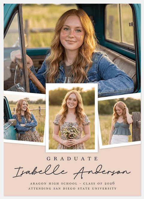 Snapshot Moments Graduation Cards