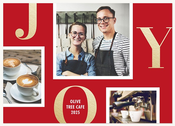 Spread Joy Business Holiday Cards