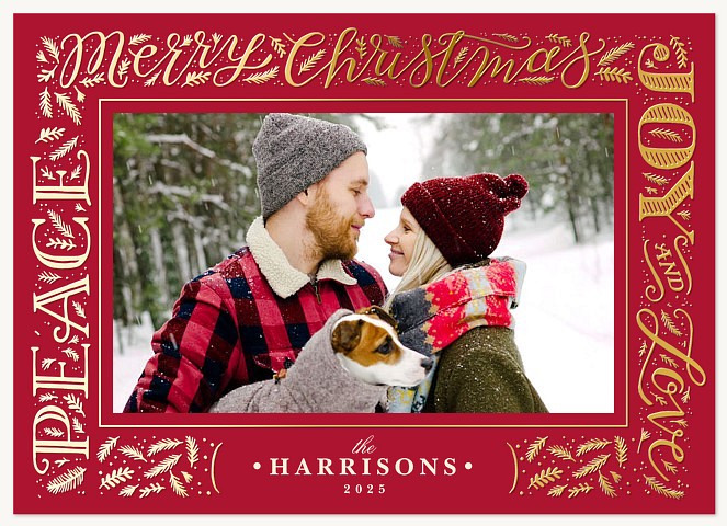 Fanciful Messages Christmas Cards