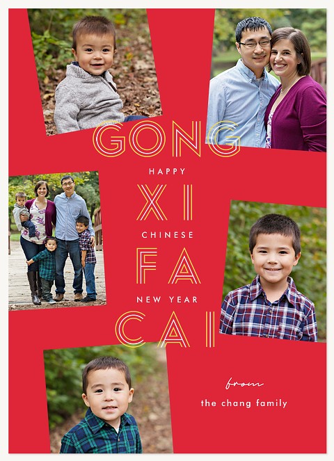 Happy Album Chinese New Year Cards