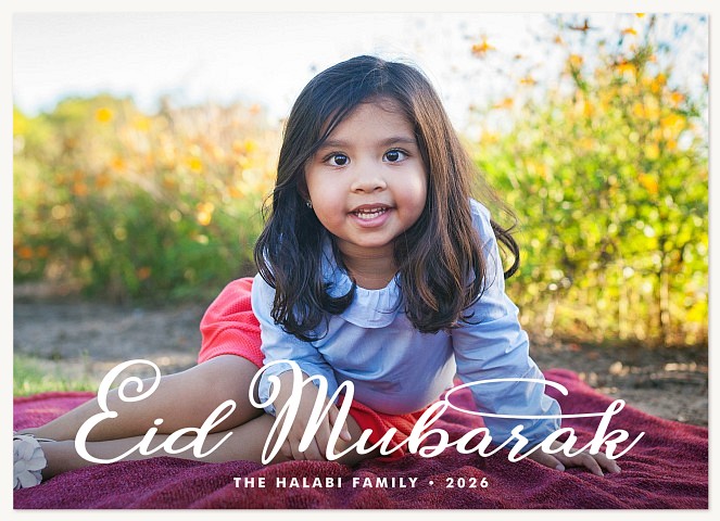 Hand-Written Eid Cards