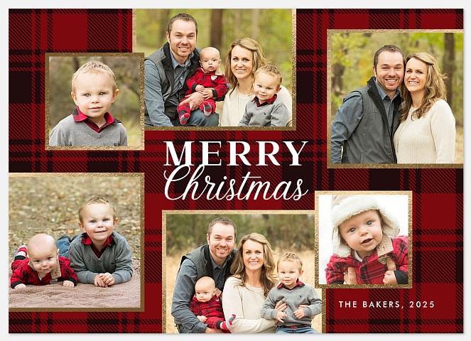 Country Charm Holiday Photo Cards
