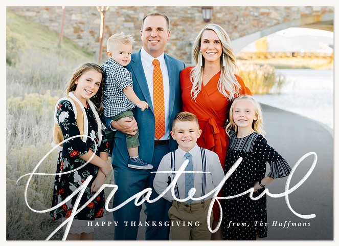 Grateful Thanksgiving Cards