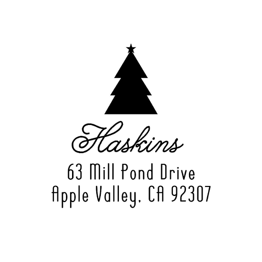 Evergreen Stack | Custom Rubber Stamps