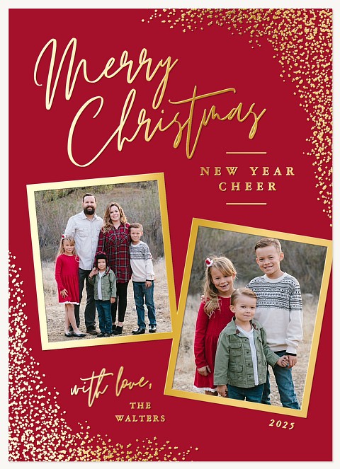 Confetti Corners Christmas Cards