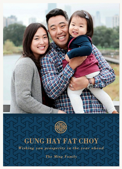 Medallion Chinese New Year Cards