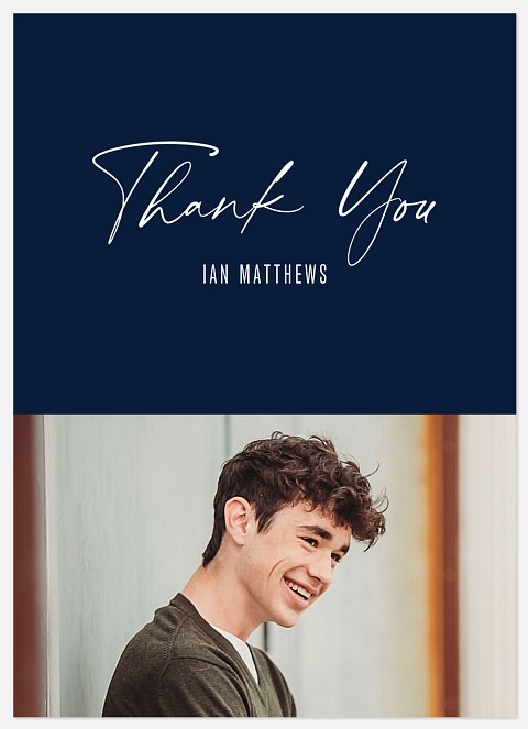 Signature Side Thank You Cards 