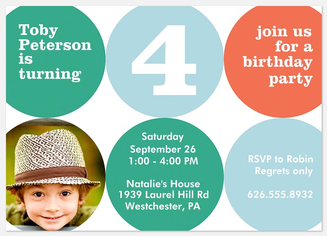 Bounce & Play Kids' Birthday Invitations