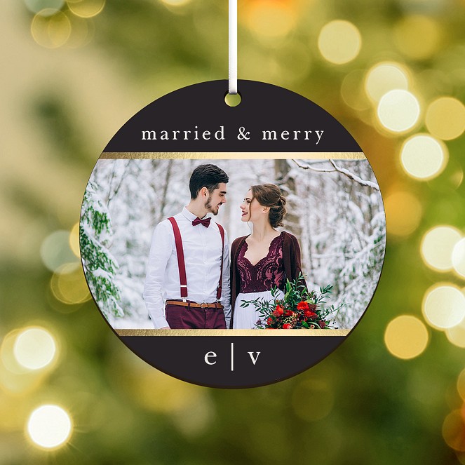 Modern Milestones Personalized Ornaments