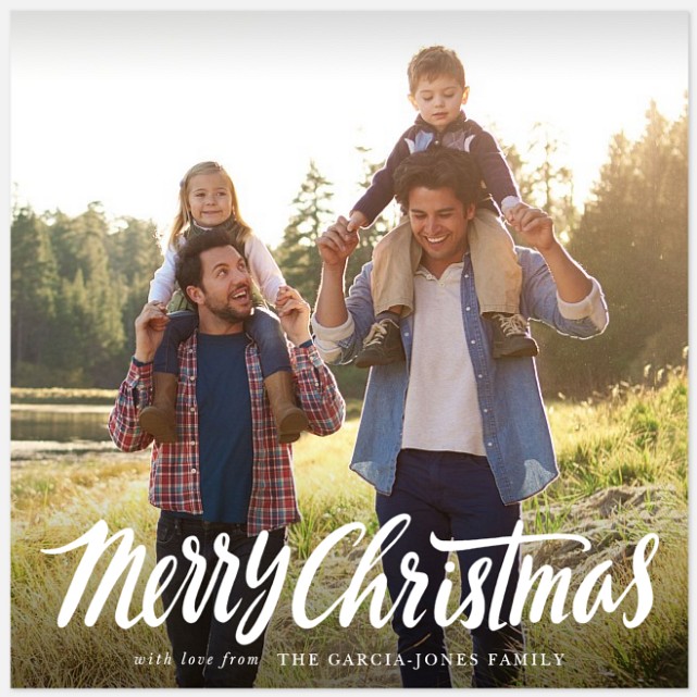Lighthearted Tidings Holiday Photo Cards