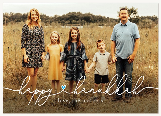 With Heart Hanukkah Cards