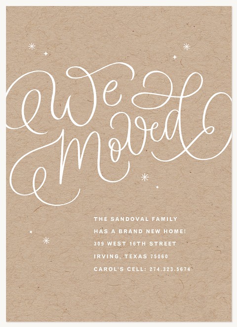 Krafty Move Moving Announcements